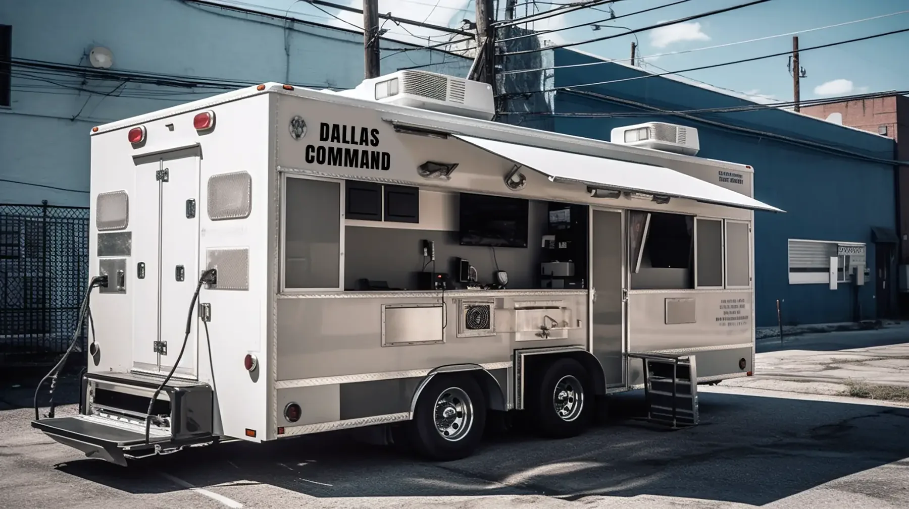 Dallas mobile command trailer