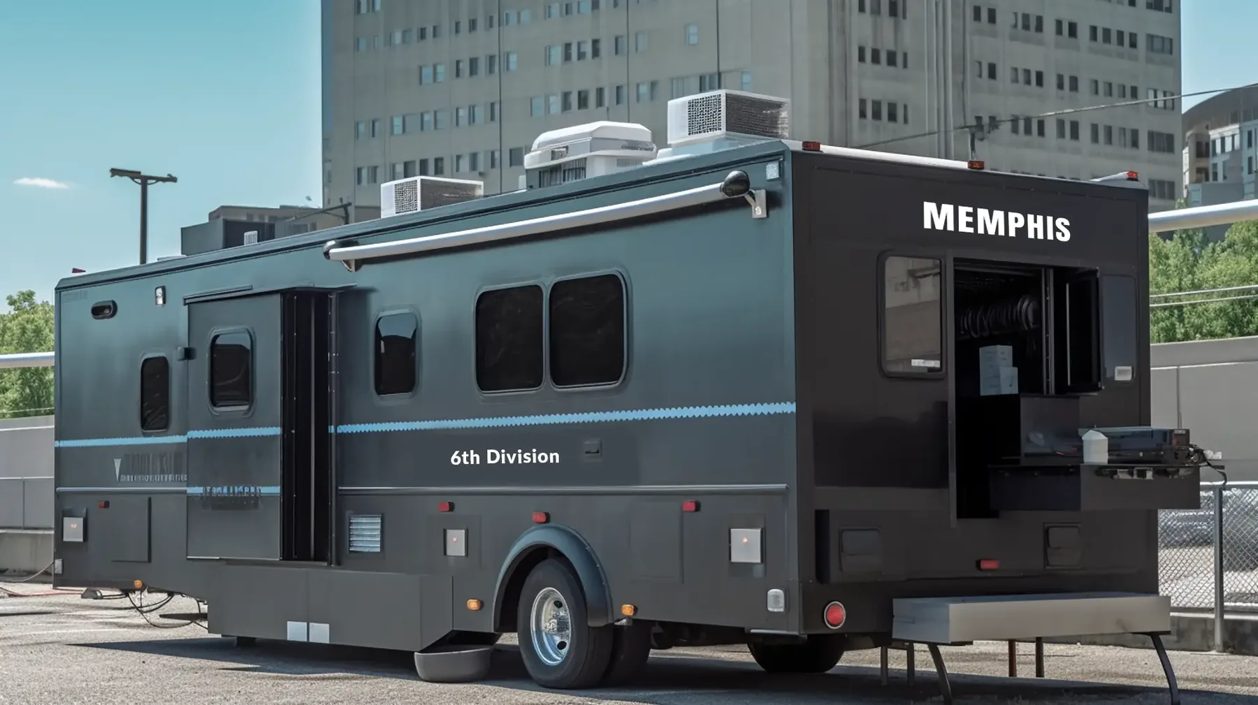 Memphis mobile command trailer