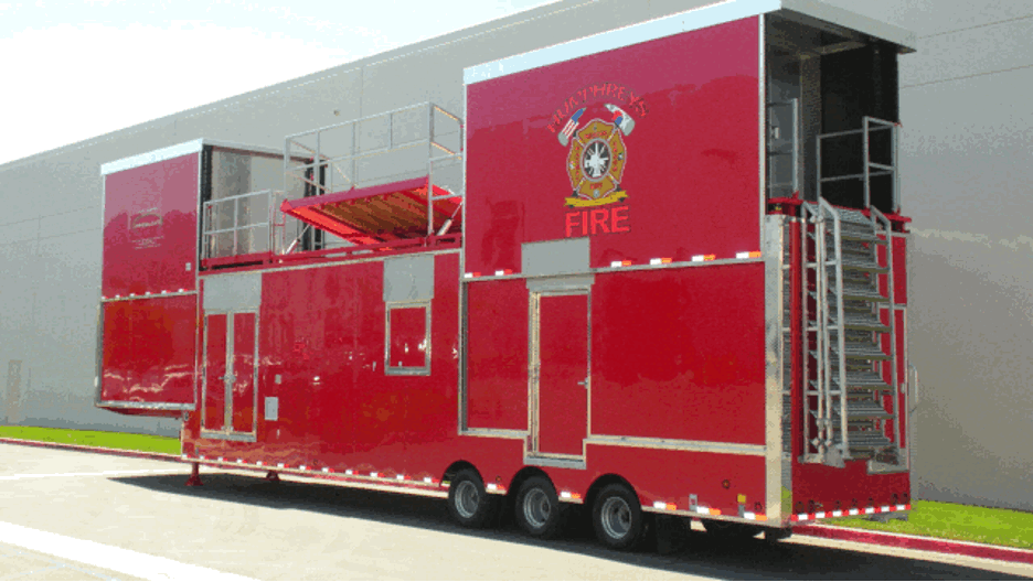 fire training trailer