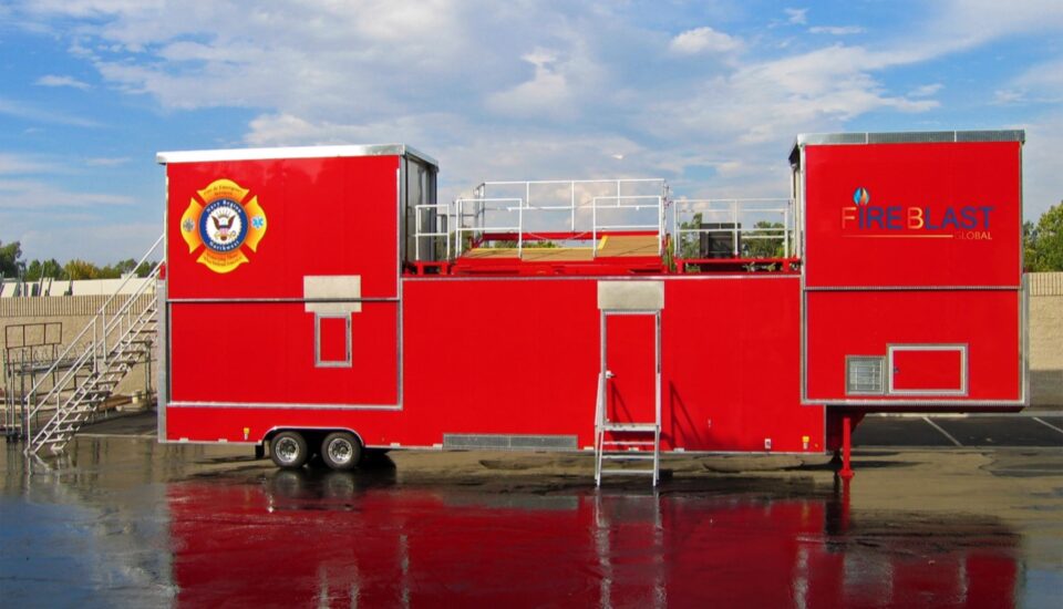 fire training trailer